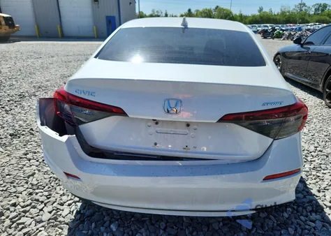 2022 Honda Civic Sport from USA, damaged, VIN 2HGFE2F57NH564579